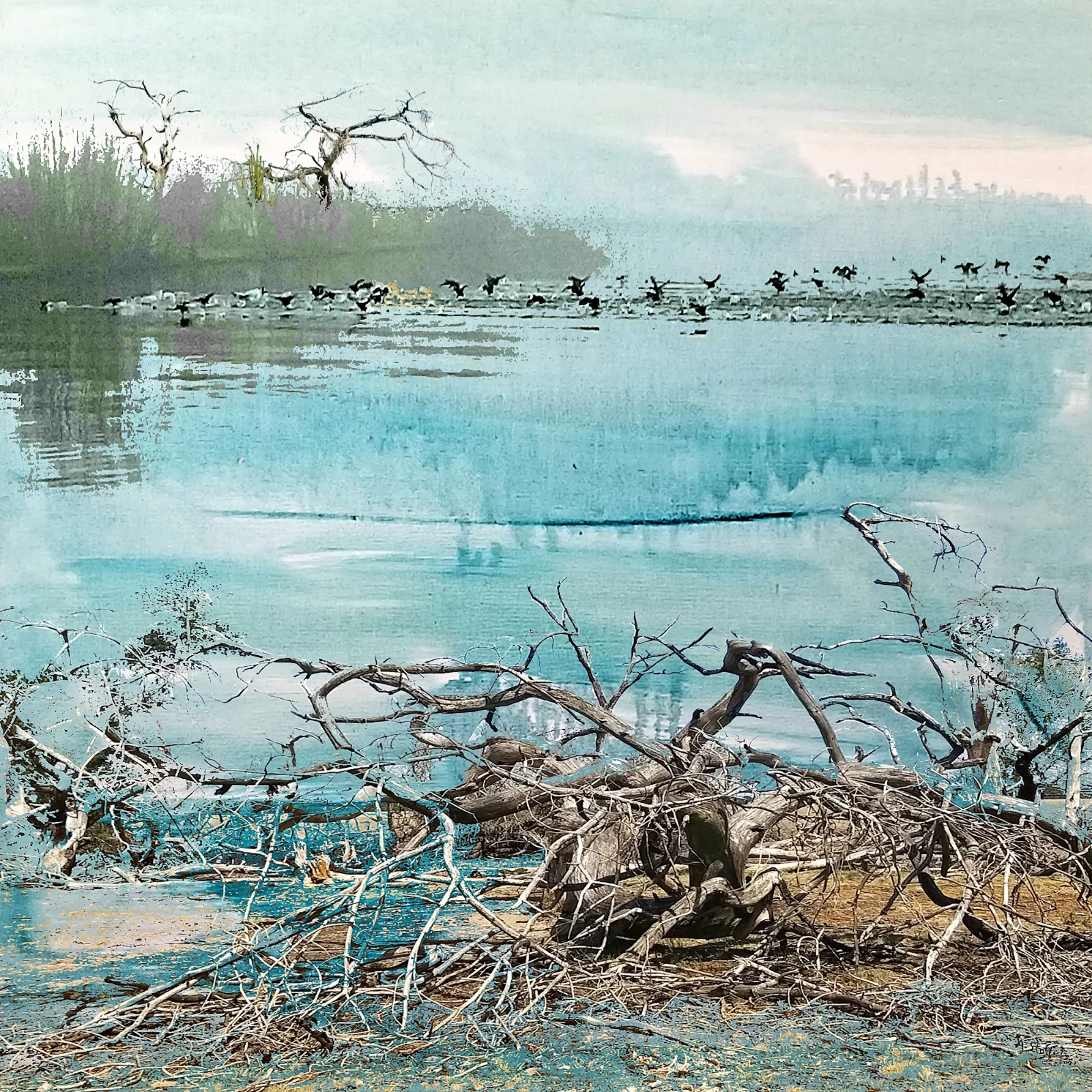 Mystic Landscape 1, in oplage van 5 von Astrid Stoffels