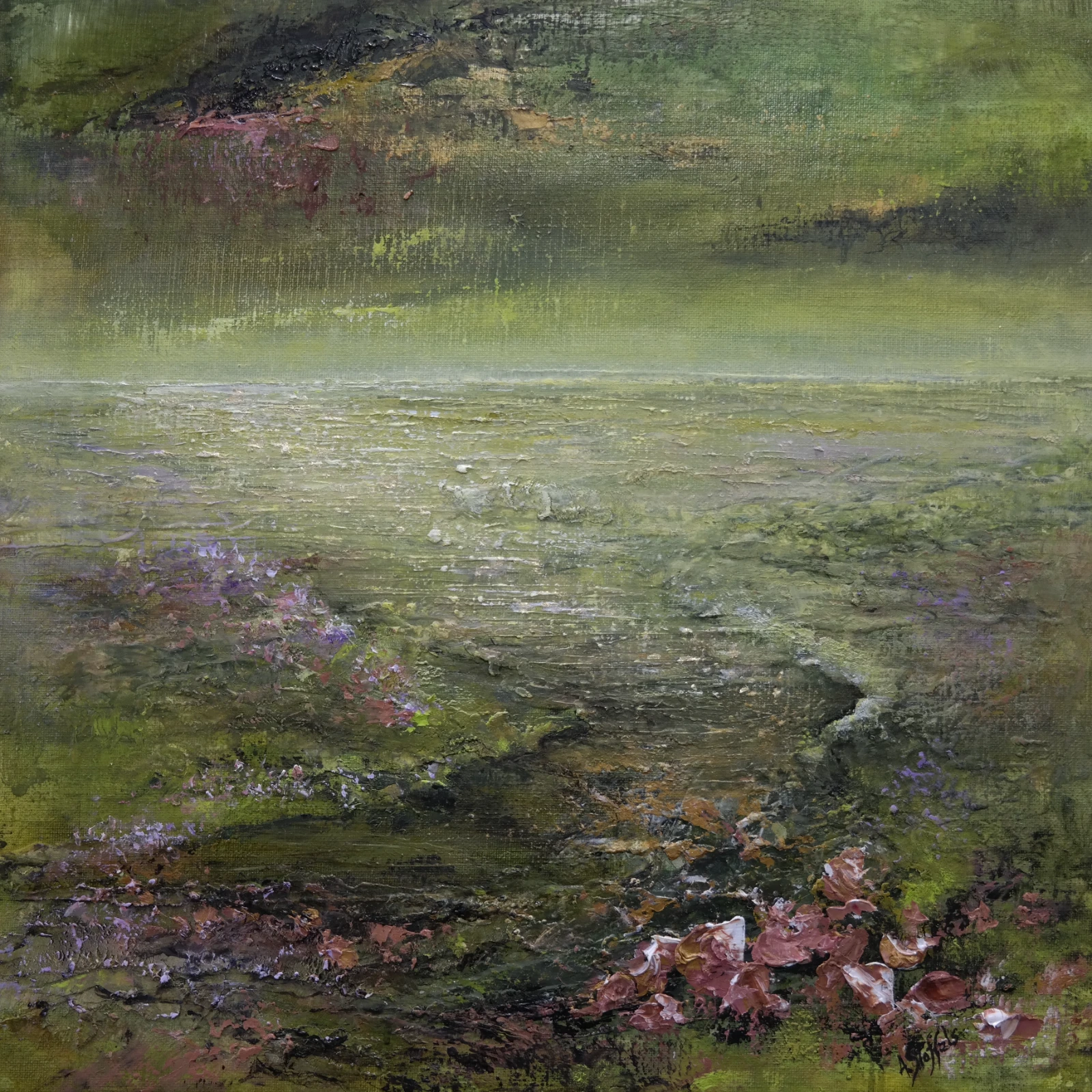 Green with a touch of gold 2 door Astrid Stoffels